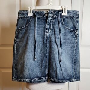 Old Navy Blue Denim Skirt